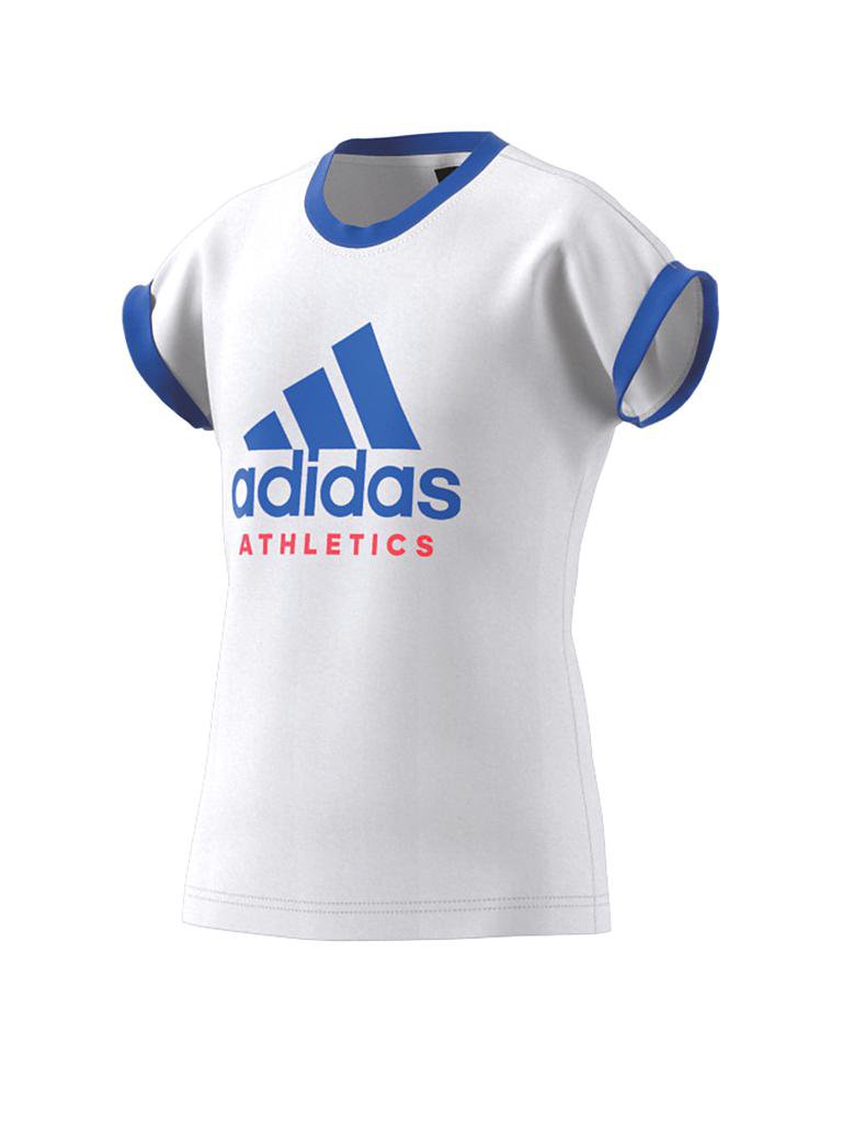 ADIDAS Mädchen T Shirt Sport ID weiß | 110 ADIDAS Kinder T Shirt Sport ID grau | 110